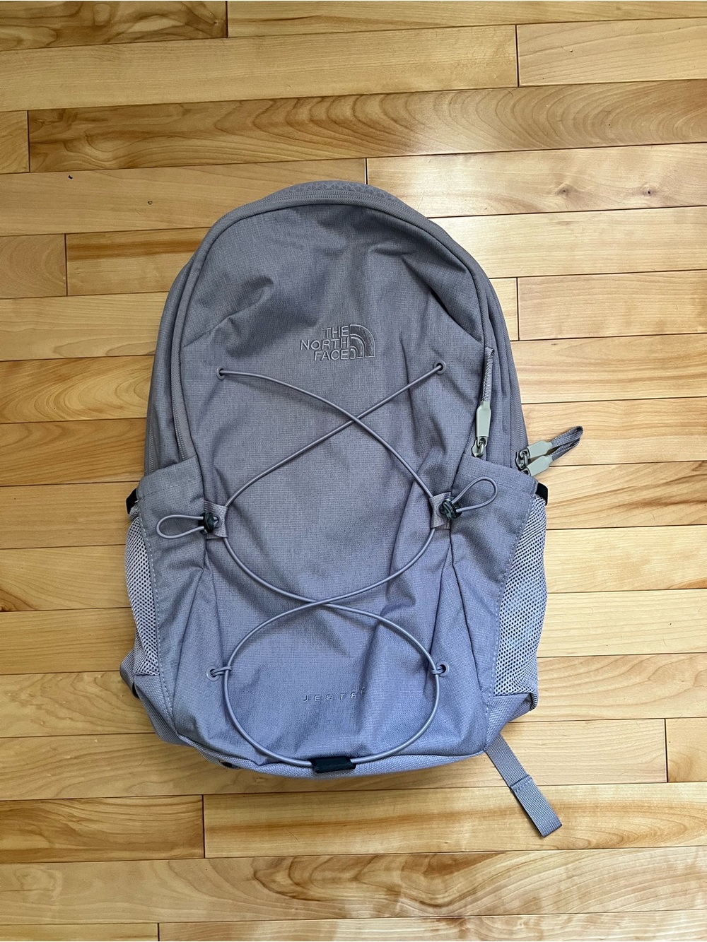 The North Face Jester purple backpack